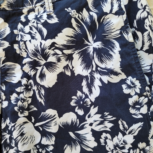 Original Penguin Men's Exploded Hibiscus Short DarkNavy White  Shorts Size 36 - Picture 8 of 13